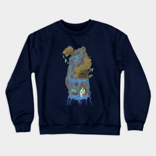 Little Fantasy scene two Crewneck Sweatshirt